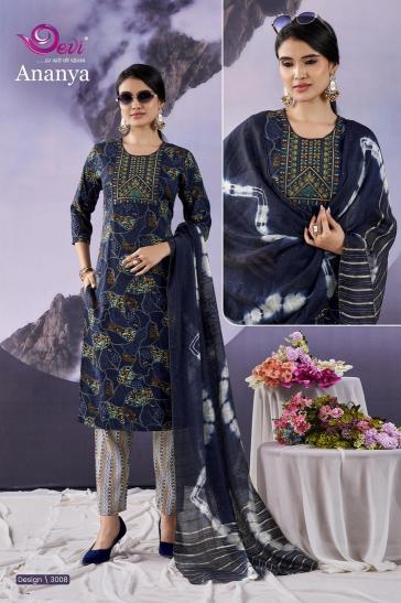 Devi ananya vol-3 readymade kurtis wholesale in surat  - wholesale export